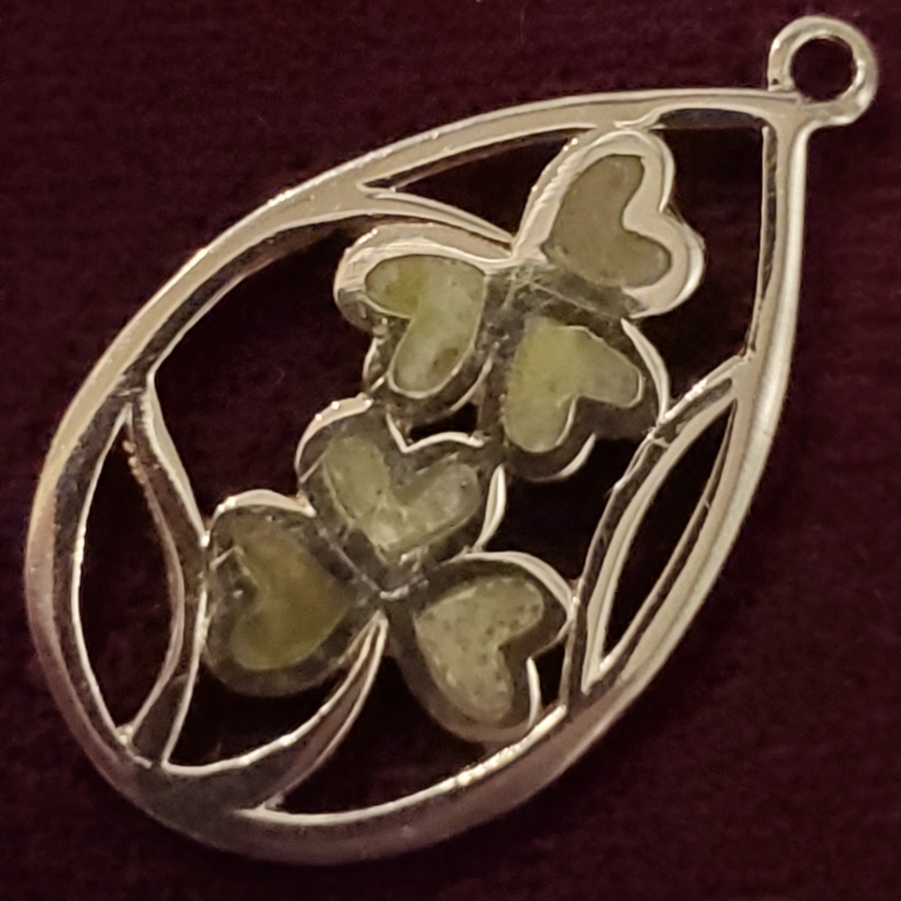 Sterling Silver Shamrock Pendant
